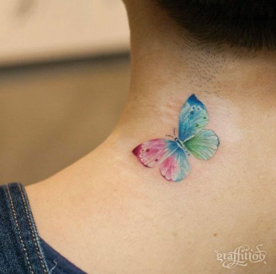 Tatouage de cou féminin : +50 tatouages ​​parfaits !【2022】