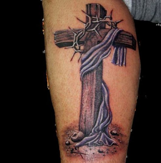 Tatuaje de cruz / crucifijo: ¡100 ideas increíbles para inspirarse!