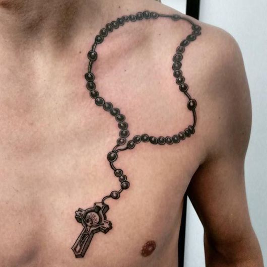 Tatuaje de cruz / crucifijo: ¡100 ideas increíbles para inspirarse!