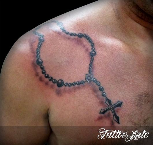 Tatuaje de cruz / crucifijo: ¡100 ideas increíbles para inspirarse!