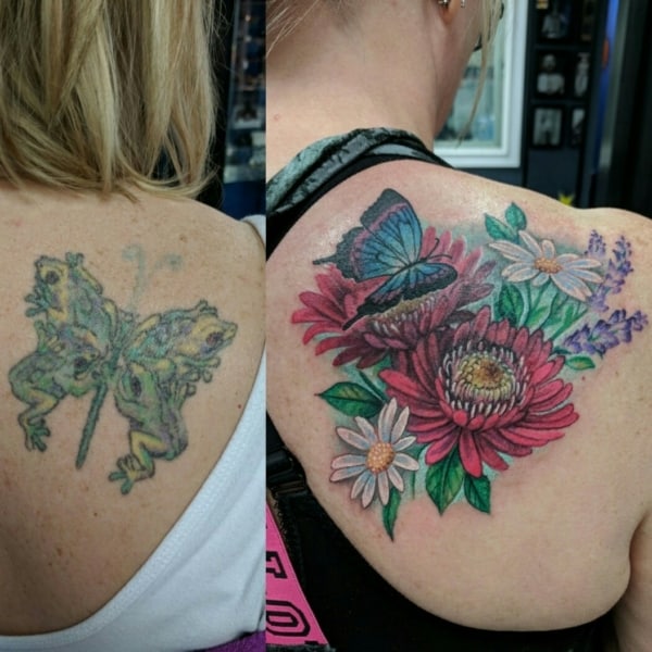 Tattoo Cover-up ➞ Tout sur + 80 camouflages INCROYABLES !