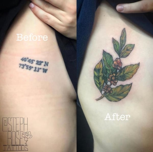 Cover-up de tatuaje ➞ Todo sobre + 80 cover-ups INCREÍBLES!