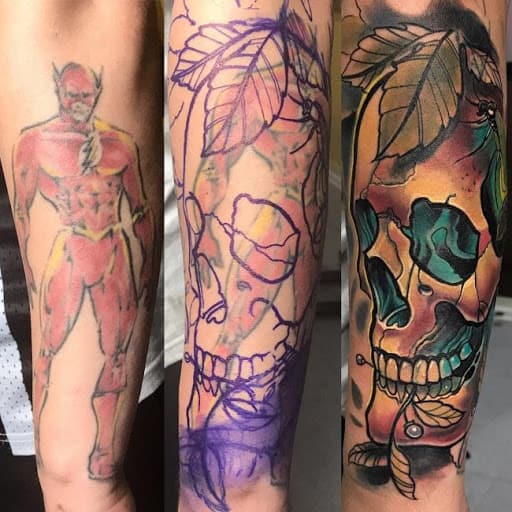 Tattoo Cover-up ➞ Tout sur + 80 camouflages INCROYABLES !