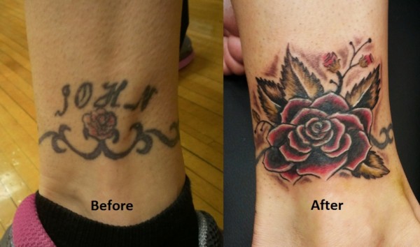 Cover-up de tatuaje ➞ Todo sobre + 80 cover-ups INCREÍBLES!