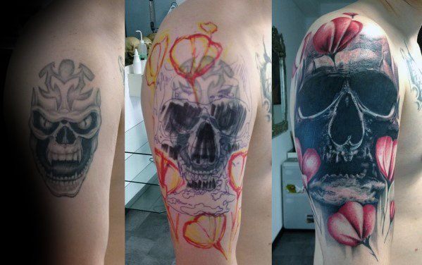 Cover-up de tatuaje ➞ Todo sobre + 80 cover-ups INCREÍBLES!