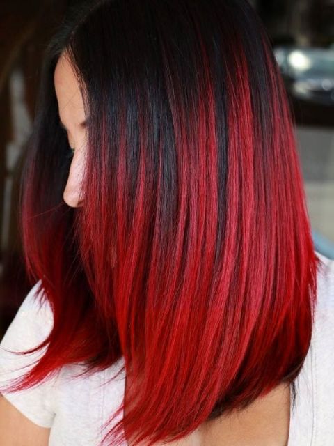 10 meravigliosi capelli rossi con mèches con consigli imperdibili!
