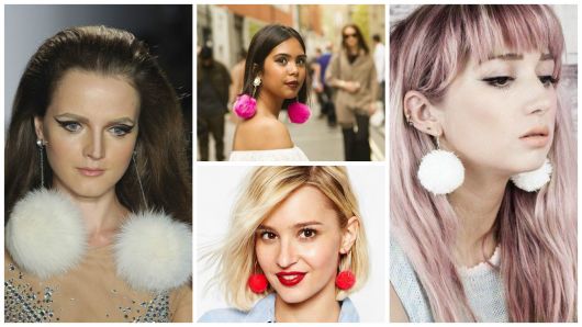 Pompom earring: models, tips on how to wear it and how to do it!