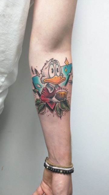Tatuaje del tío Scrooge: ¡70 dibujos de este querido personaje!
