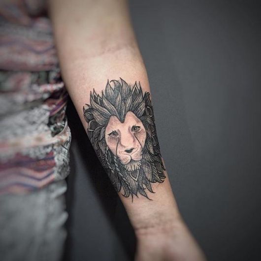 Men's Forearm Tattoo - More than 90 animal inspirations!