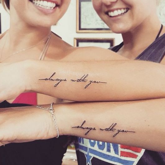 Tatuaje de la amistad: ¡las 84 ideas más bellas y creativas de la historia!