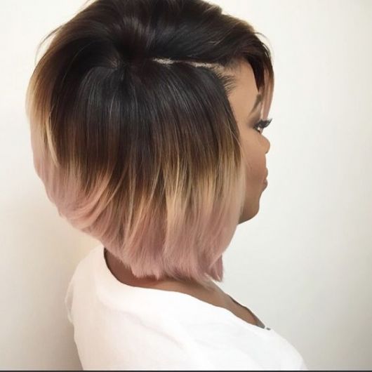 Ombré hair on short hair: shades and how to do it step by step!