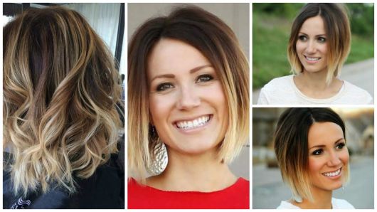 Ombré hair on short hair: shades and how to do it step by step!