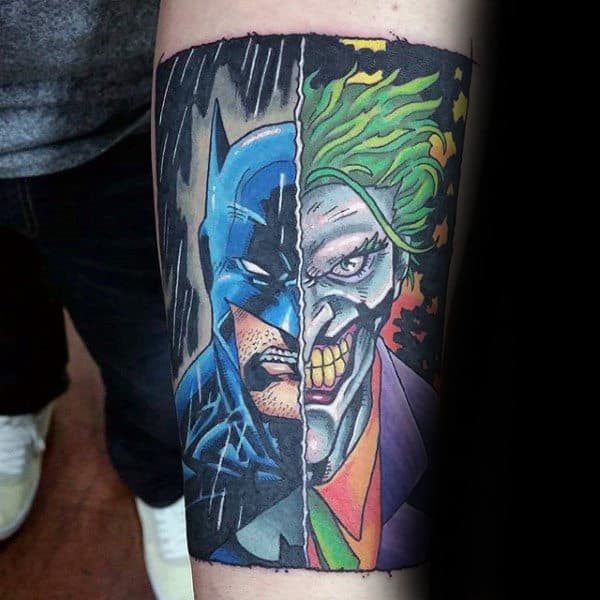 BATMAN Tattoo: +50 ideas for bat fans!