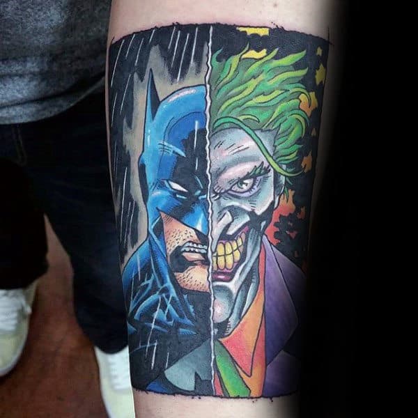 Tatuaje de BATMAN: ¡+50 ideas para fanáticos de los murciélagos!