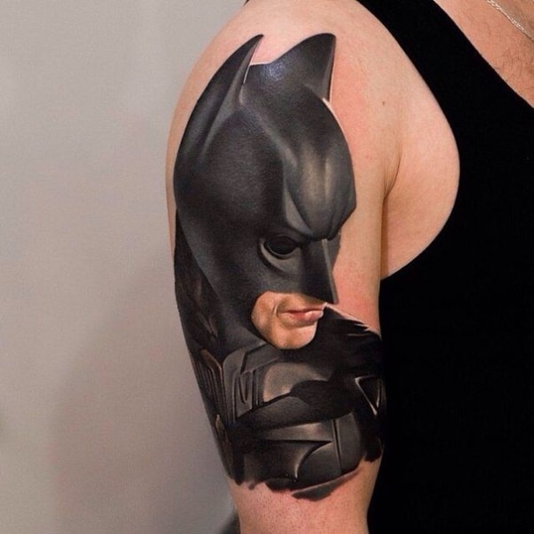 BATMAN Tattoo: +50 ideas for bat fans!