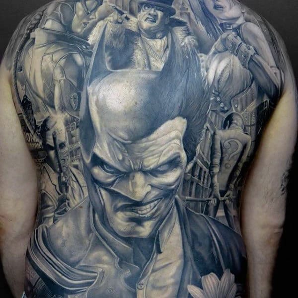 BATMAN Tattoo : +50 idées pour les fans de chauve-souris !