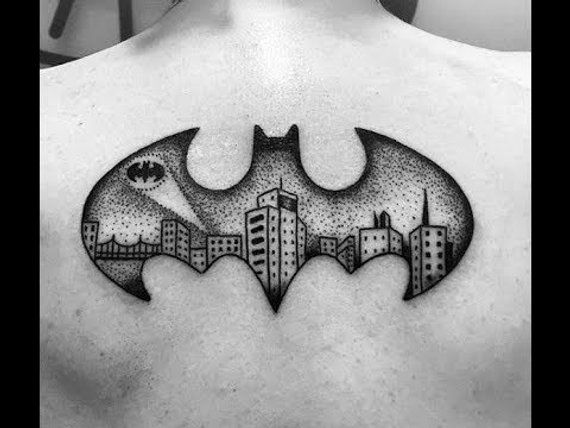 BATMAN Tattoo: +50 ideas for bat fans!