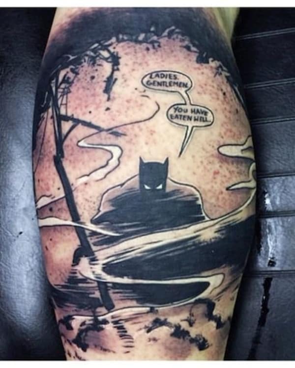 BATMAN Tattoo: +50 ideas for bat fans!