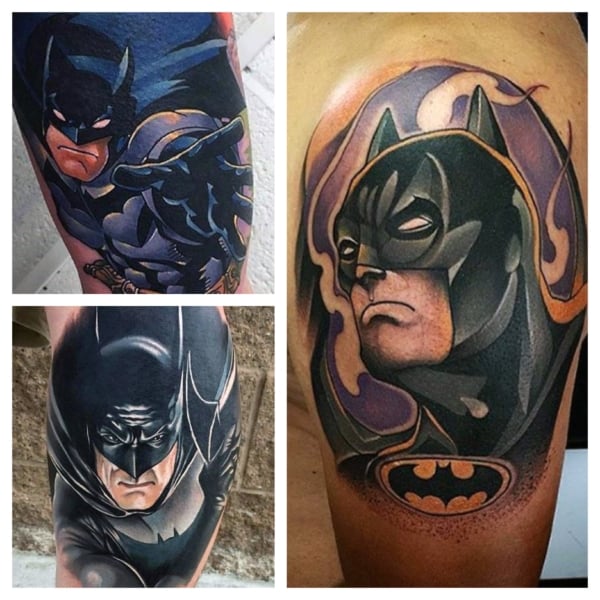 BATMAN Tattoo: +50 ideas for bat fans!