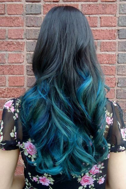 Blue Ombré Hair : Astuces + 63 tendances qui vont vous séduire