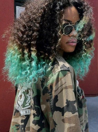 Colored Hair on the Tips – 44 Wonderful Ideas to Get Inspired!