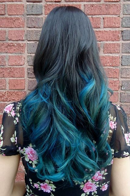 Colored Hair on the Tips – 44 Wonderful Ideas to Get Inspired!