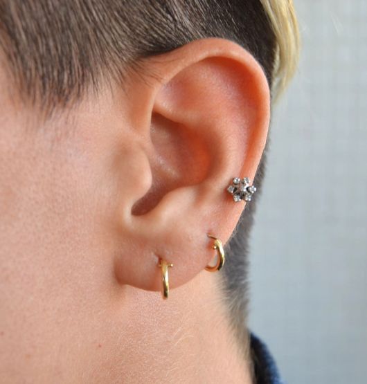 MEN'S EARRINGS: How to use, models and photos