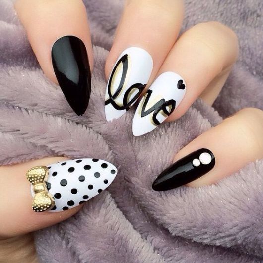 STILETTO NAILS: 50 Inspiring Photos and Step by Step!