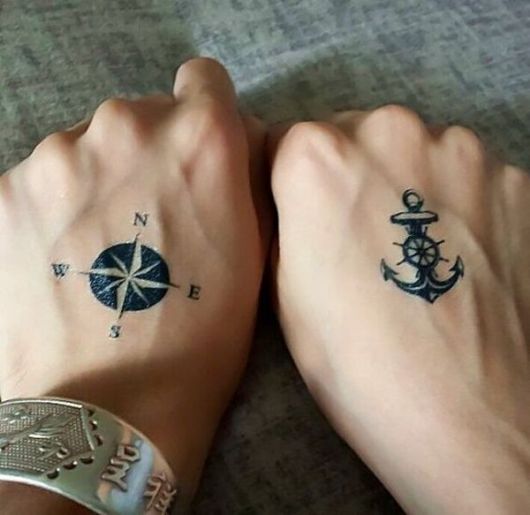 Couple Tattoo: 100 passionate photos, ideas and models