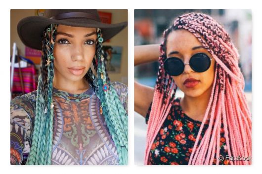 Colored Braids – 30 Passionate Inspirations & Full of Harmony!