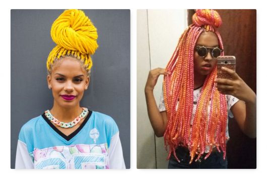 Trenzas de colores: ¡30 inspiraciones apasionadas y llenas de armonía!