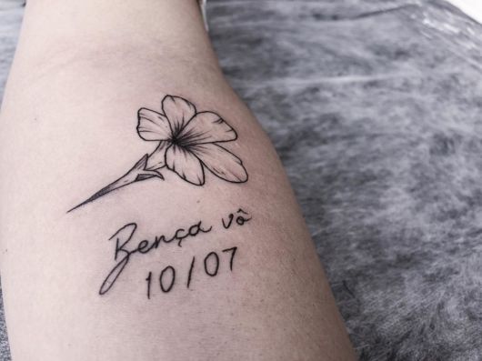 Tatuaggio per i nonni – 50 idee per fare un bellissimo omaggio!