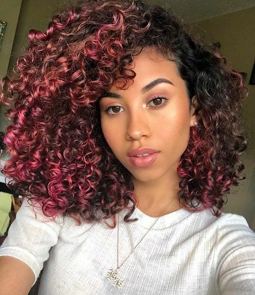 Mech in Curly Hair – 67 Ideas and How to Make It Easy!