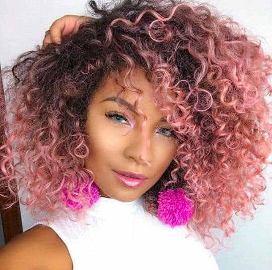 Mech in Curly Hair – 67 Ideas and How to Make It Easy!