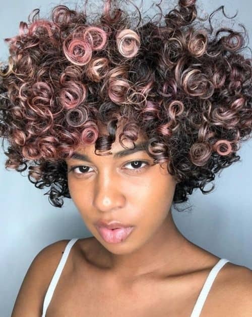 Mech in Curly Hair – 67 idées et comment le rendre facile !