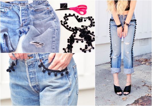 HOW TO CUSTOMIZE JEANS: Incredible Tricks!