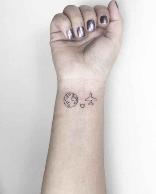 Airplane Tattoo: Meaning + 30 Great Ideas to Get Inspired!