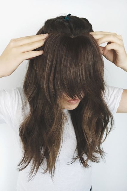 Flequillo falso: ¡35 consejos para tener flequillo sin tener que cortarte el cabello!