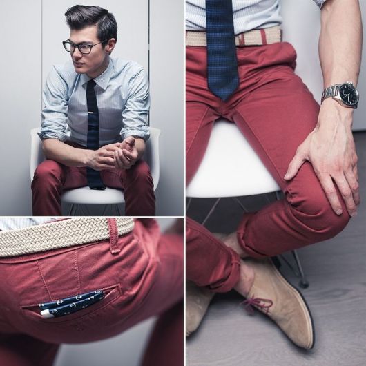 Pantalon rouge homme : assorti à quoi ? Modèles + 50 looks !