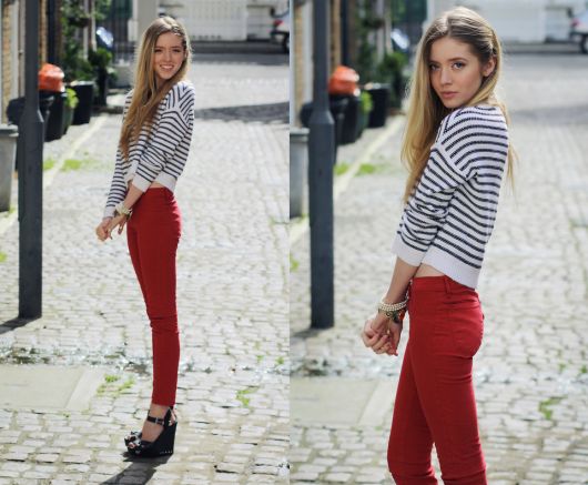Pantalons rouges pour femmes : comment les porter et plus de 100 styles et looks