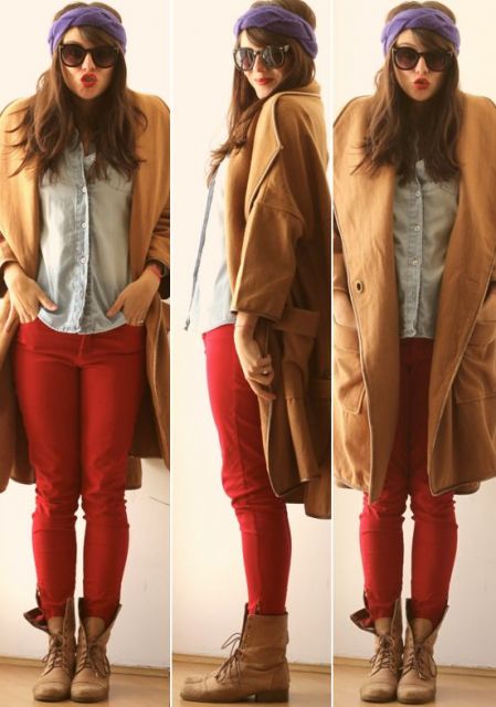 Pantalons rouges pour femmes : comment les porter et plus de 100 styles et looks