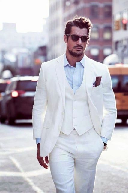 Looks with a White Suit – 47 Tips to Wear It With Great Elegance!