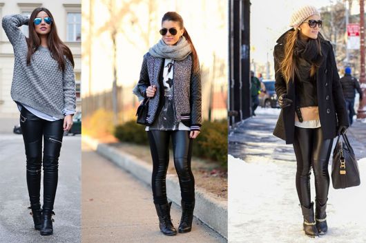 78 amazing looks with leather pants: wear and abuse this trend!