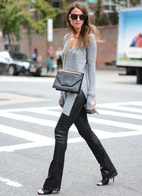 78 amazing looks with leather pants: wear and abuse this trend!