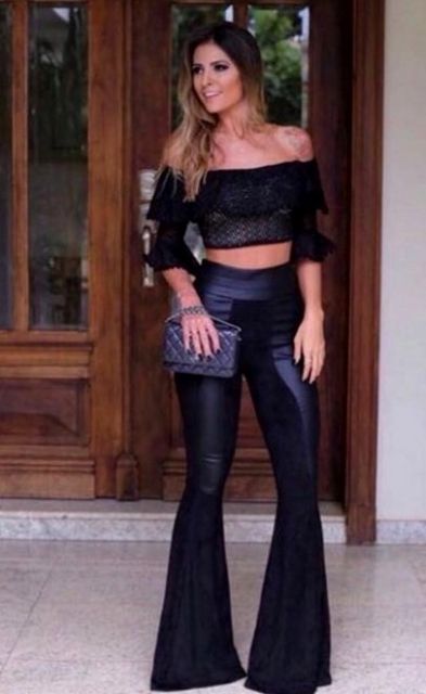 78 amazing looks with leather pants: wear and abuse this trend!