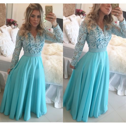 Robe de soirée bleu Tiffany : comment combiner et 73 modèles magnifiques !