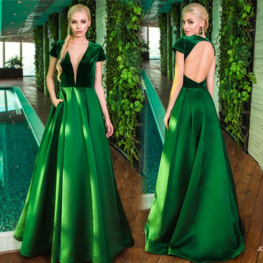 Vestido de Graduación Verde: ¡Varios tonos, Combinaciones y más de 100 hermosos modelos!