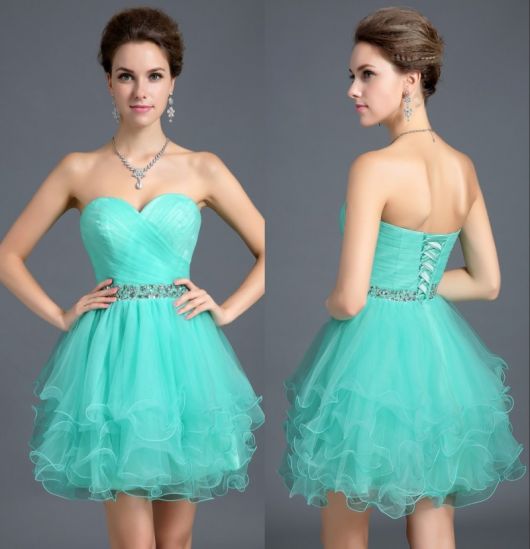 Vestido de Graduación Verde: ¡Varios tonos, Combinaciones y más de 100 hermosos modelos!