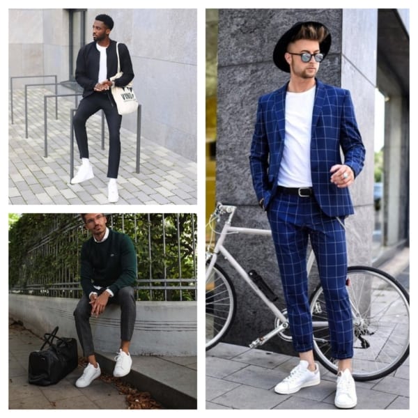 +70 looks con【ZAPATILLAS BLANCAS DE HOMBRE】• 2022