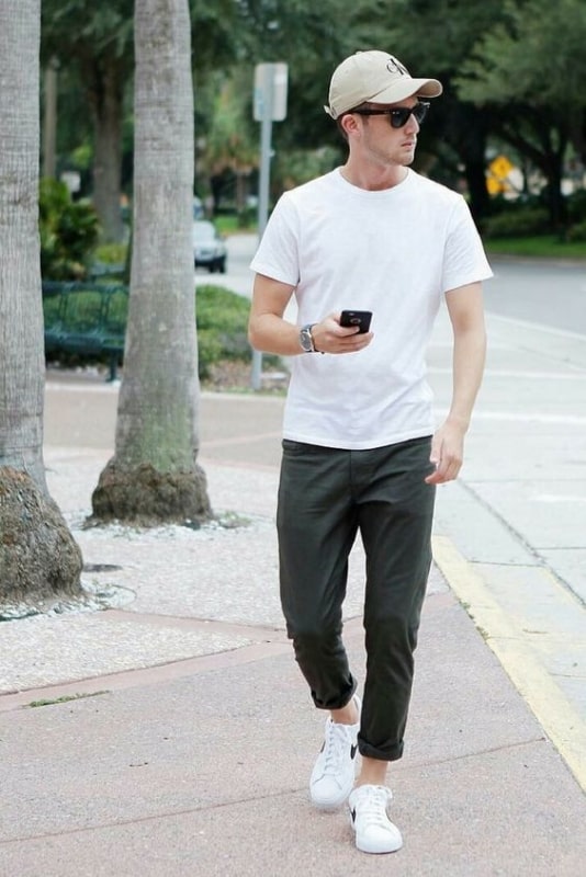 +70 looks with【MEN'S WHITE SNEAKERS】• 2022